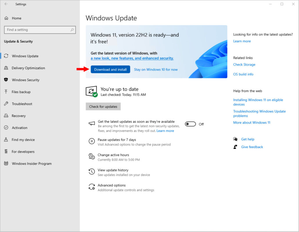 Cách Nâng Cấp Windows 10 Lên Windows 11 Không Cần Cài Lại 2 Cách Nâng Cấp Windows 10 Lên Windows 11 Bằng Windows Update